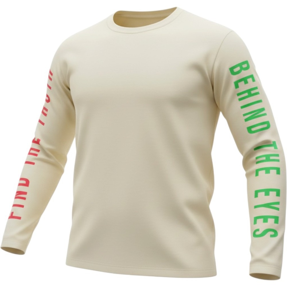 ASOS Long Sleeve Graphic T-Shirt Size 14 Yellow Find The Truth Streetwear